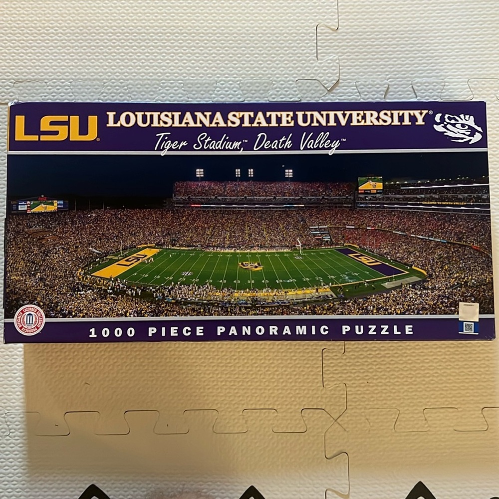 LSU Tiger Stadium Death Valley 1000 Piece Puzzle